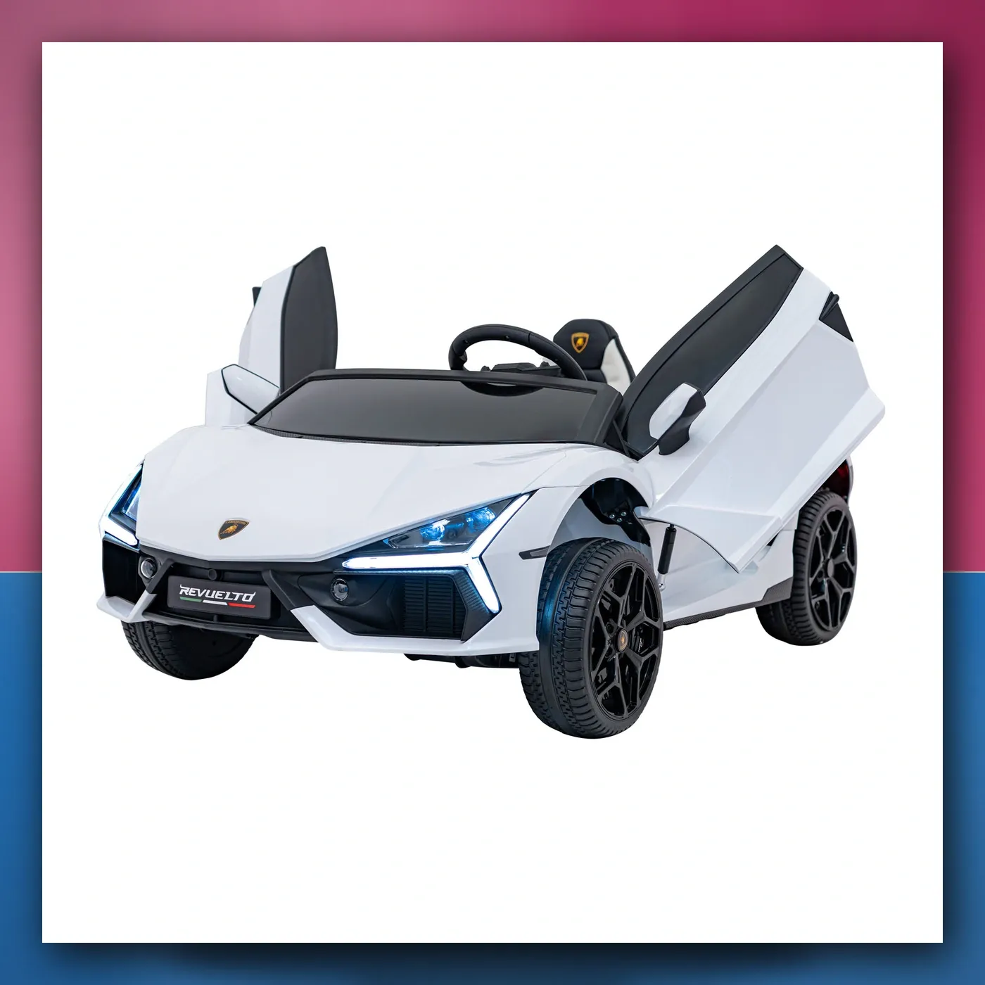 Auto na akumulator Lamborghini Revuelto XL bijeli - slika 1