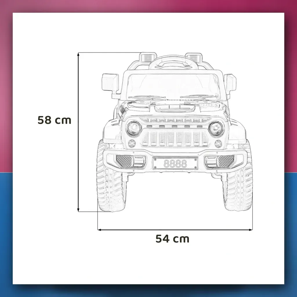 Auto na akumulator Off Cesta PLANINA crni - slika 2