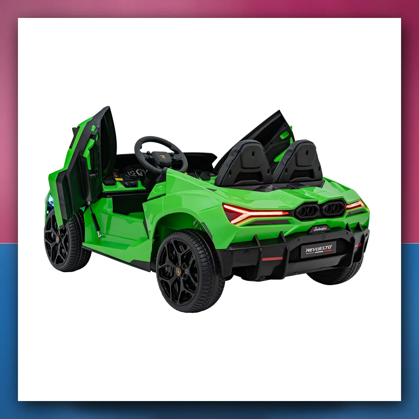 Auto na akumulator Lamborghini Revuelto XL zeleni - slika 1