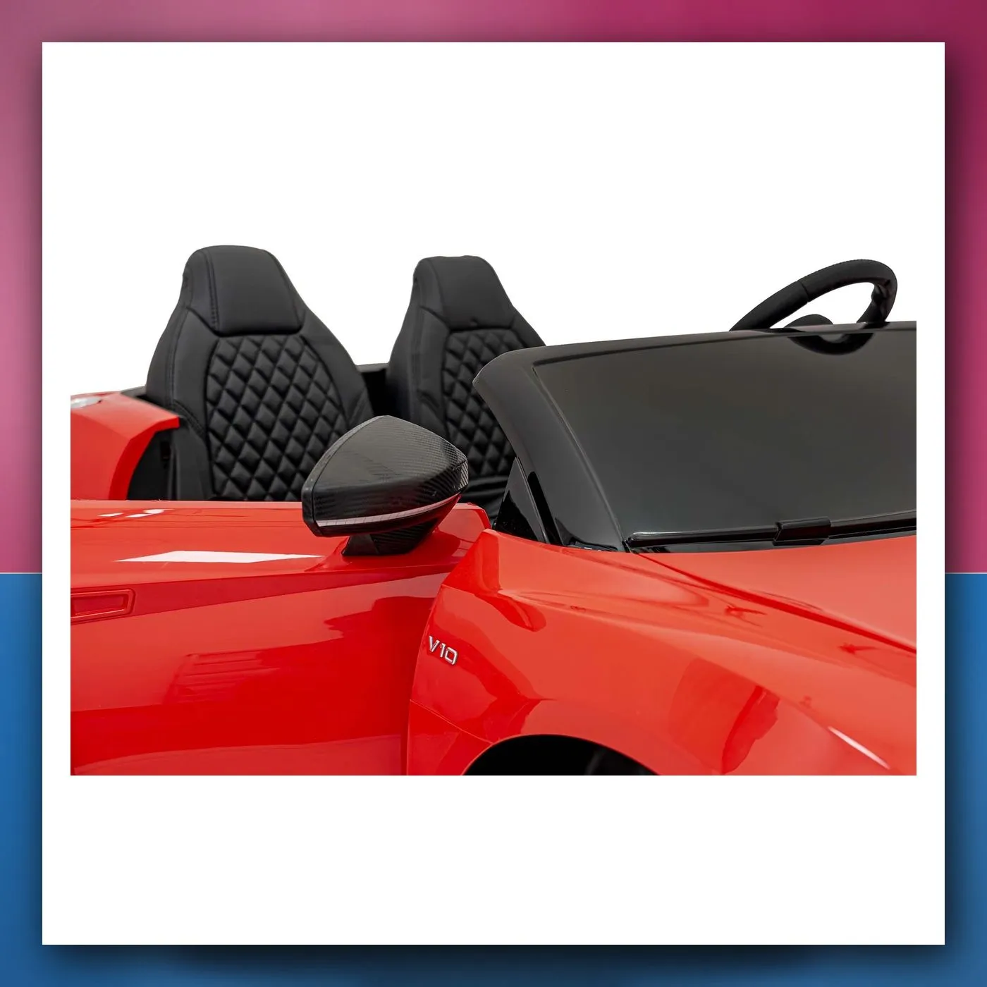 Audi Spyder R8 LIFT na akumulator, crveni