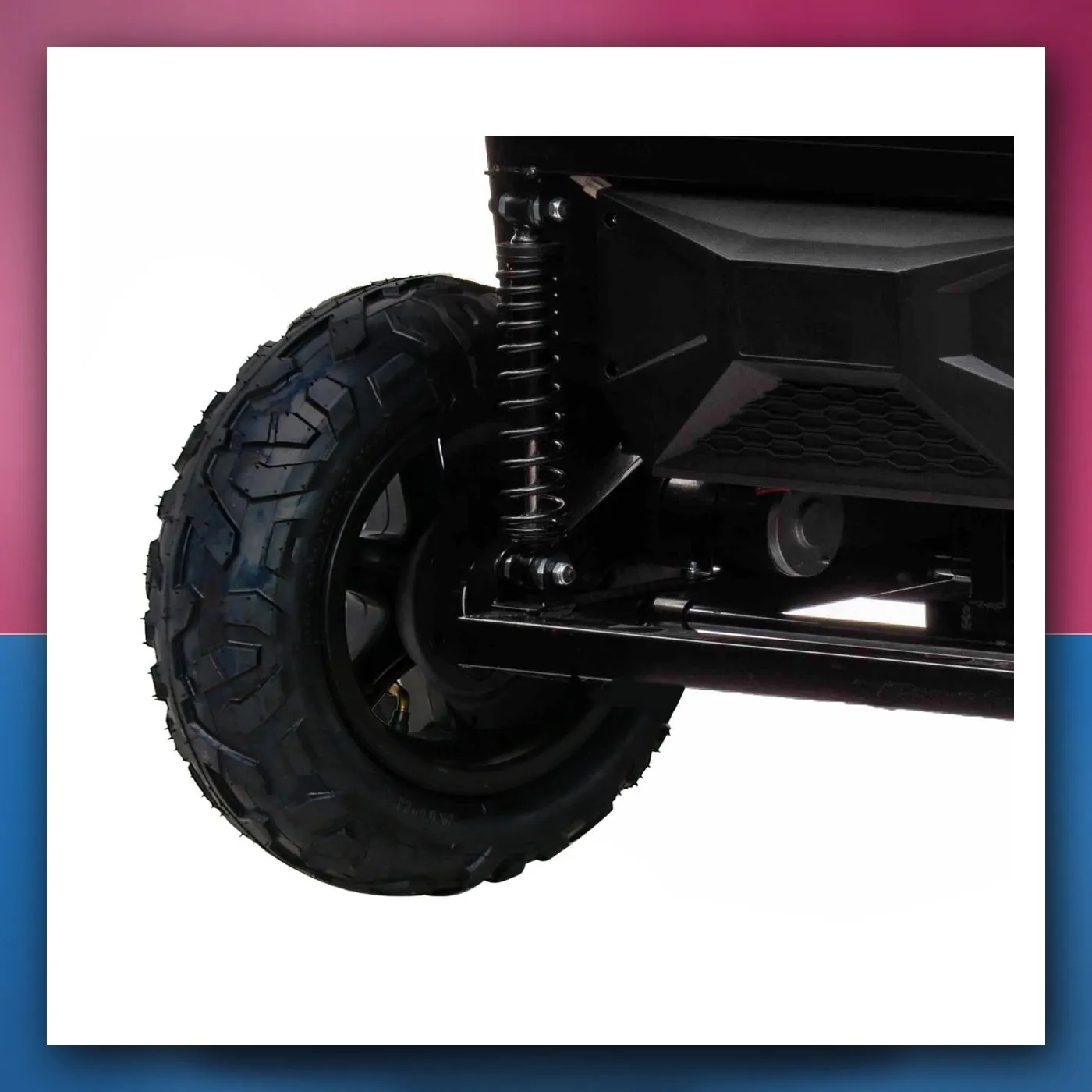 Buggy ATV RACING UTV2000 za 4 osobe na akumulator s Li-ion baterijom, zeleni
