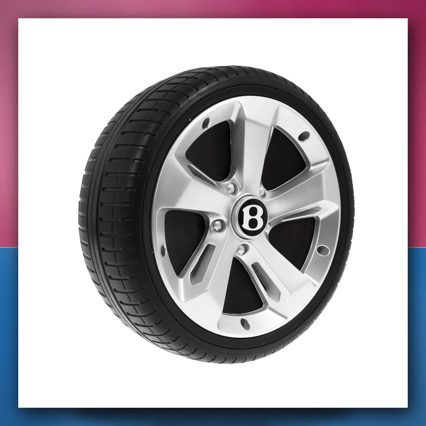 Auto na akumulator Bentley Bentayga za djecu crni - slika 1