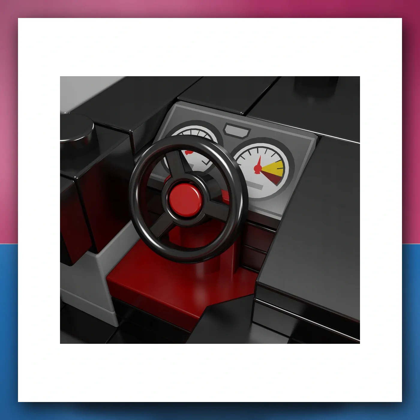 Set kockica Auto na akumulator Sportske Srebrne 388el. - slika 1