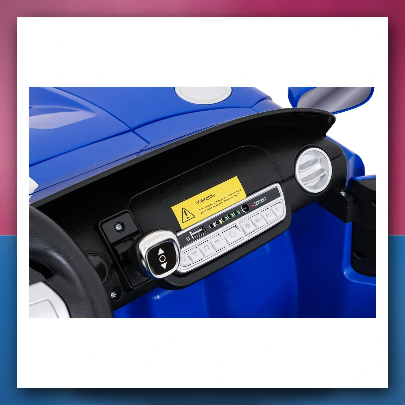 Auto na akumulator Ford GT plavi - slika 1