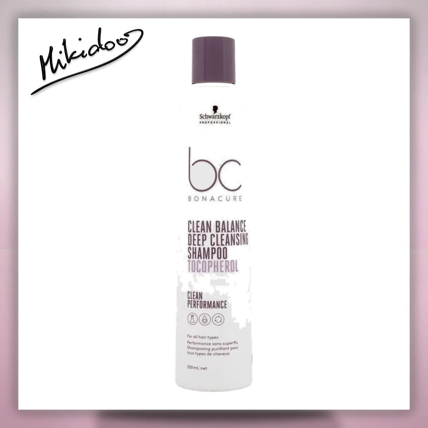 BC Bonacure Clean Balance Tocopherol Shampoo | Schwarzkopf Professional | Šampon | 250ml