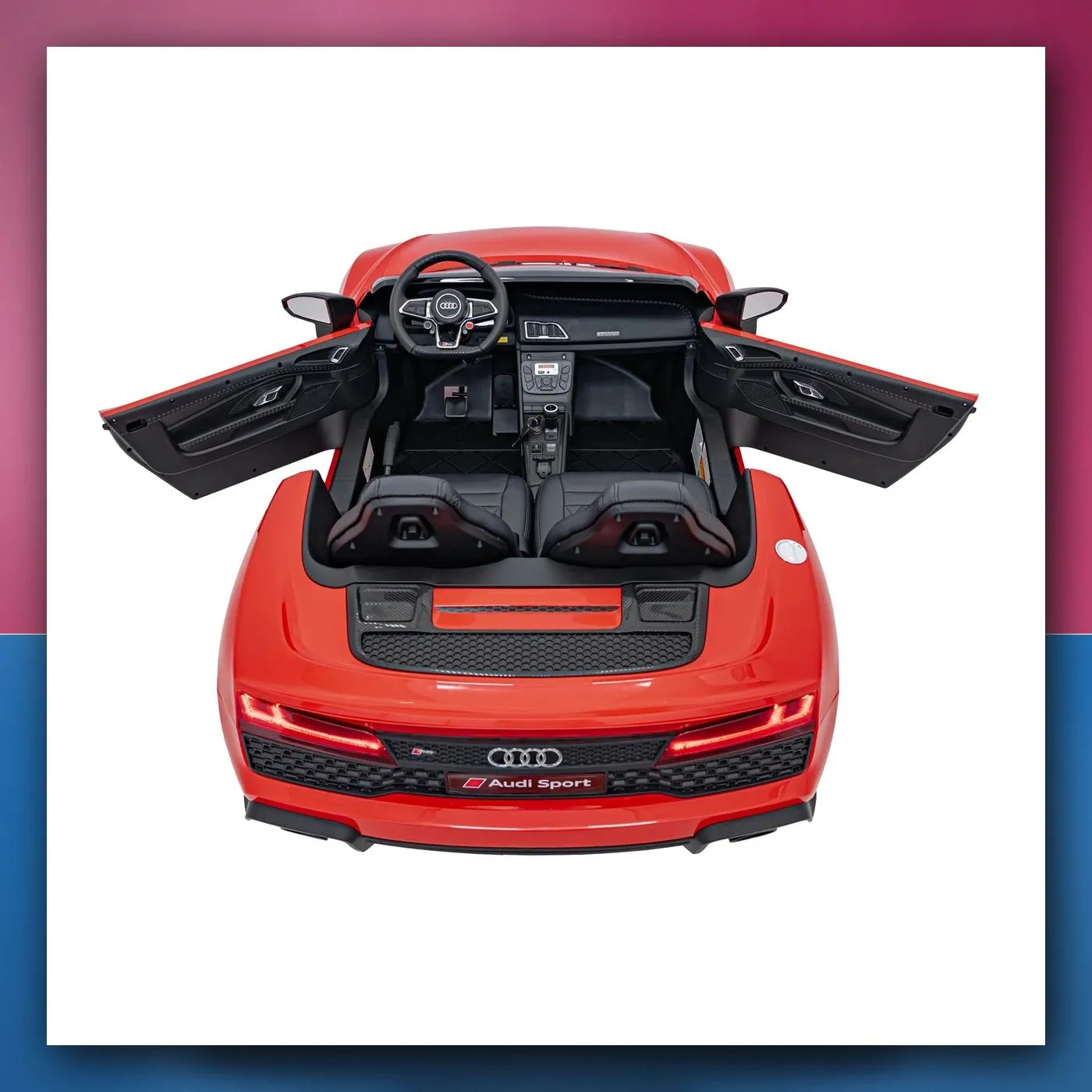 Audi Spyder R8 LIFT na akumulator, crveni