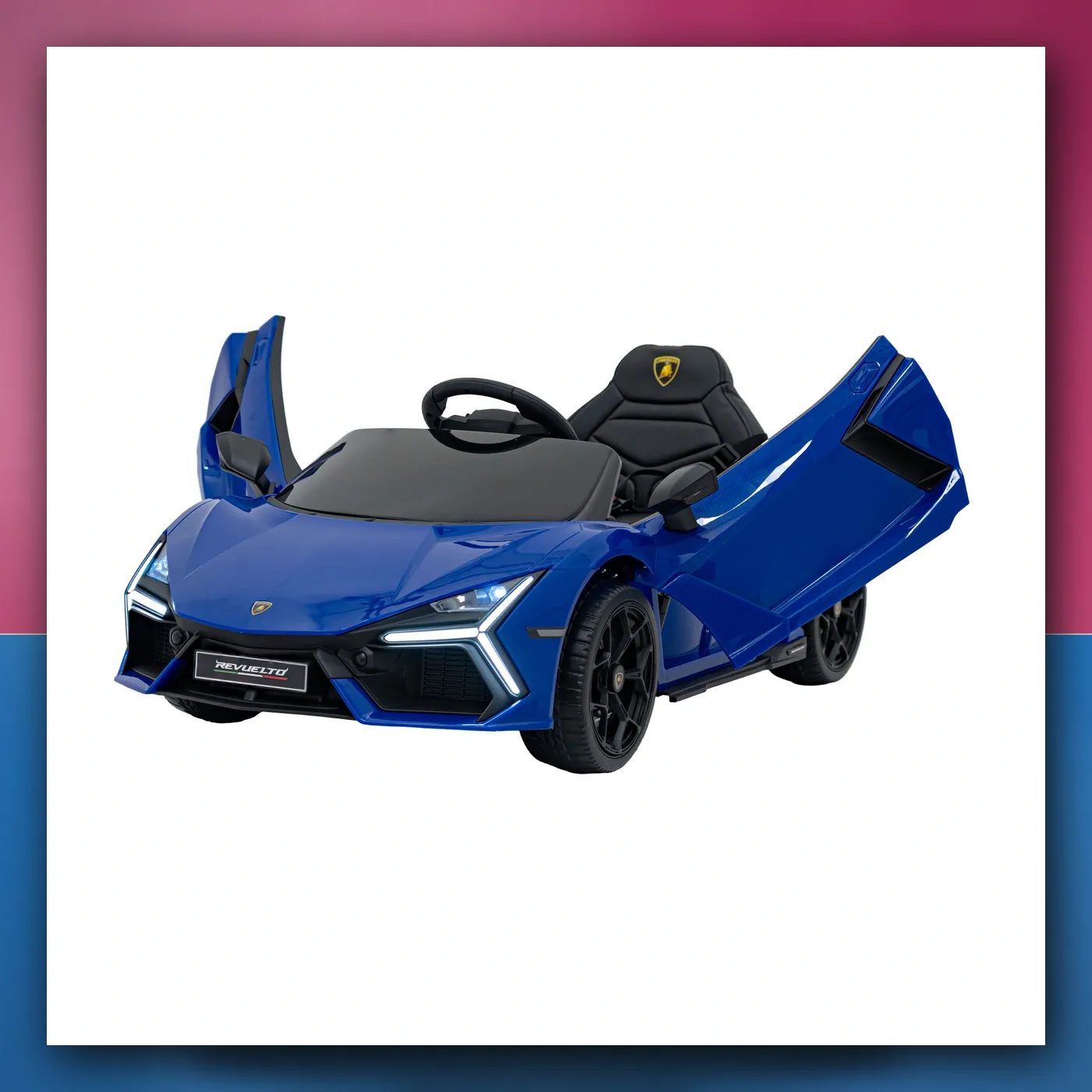 Auto na akumulator Lamborghini Revuelto plavi - slika 1
