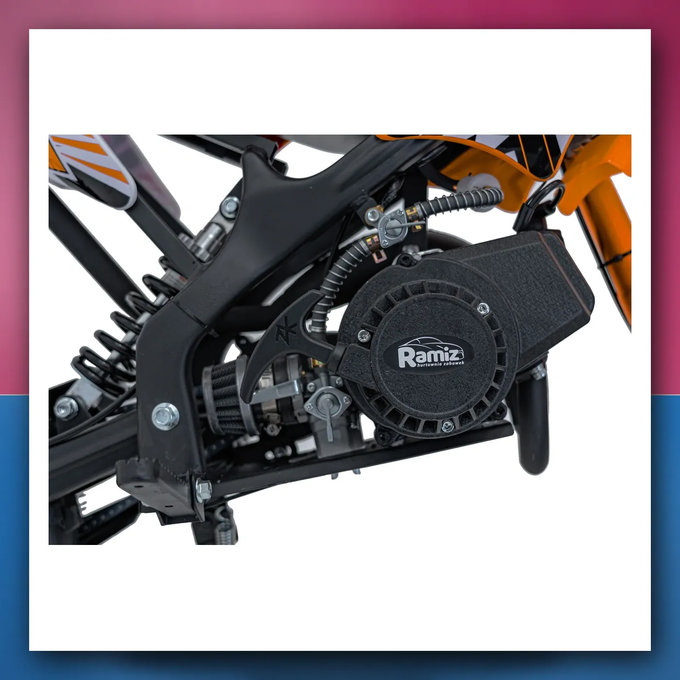 Motor na akumulator Motorni 49CC STORM narančasti - slika 1