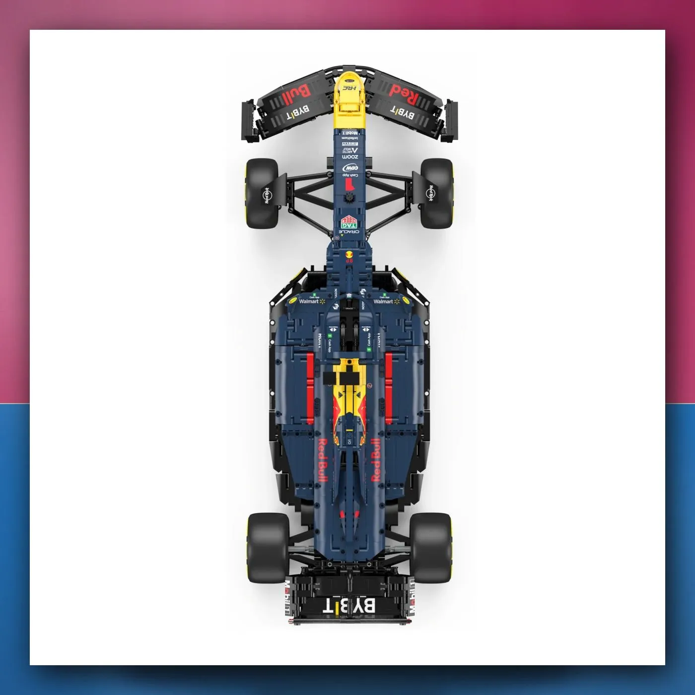 Bolid na daljinsko upravljanje Red Bull F1 RB19 Body Kit 1:16 plavi RASTAR
