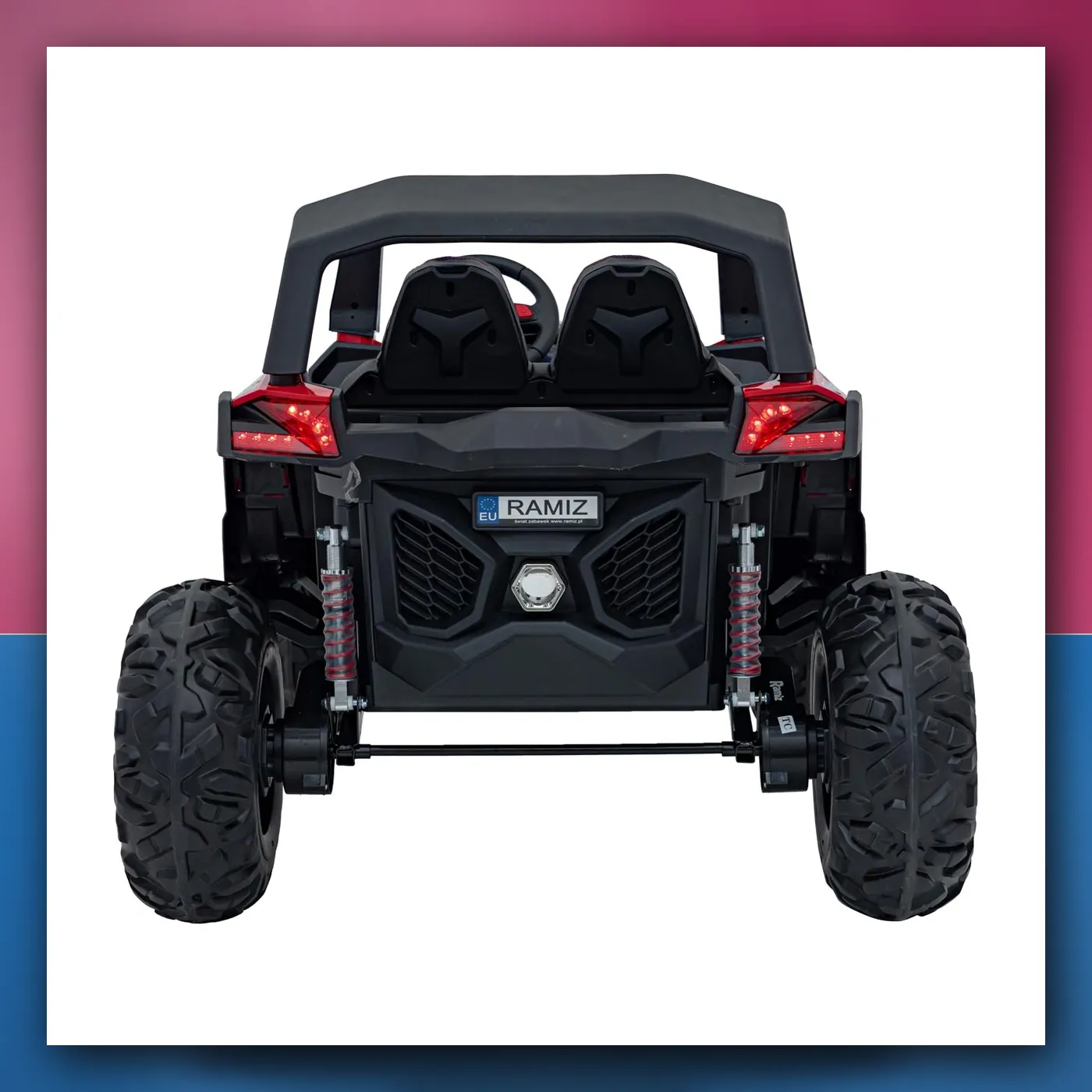 Buggy na akumulator UTV - MX 2000N crveni - slika 1