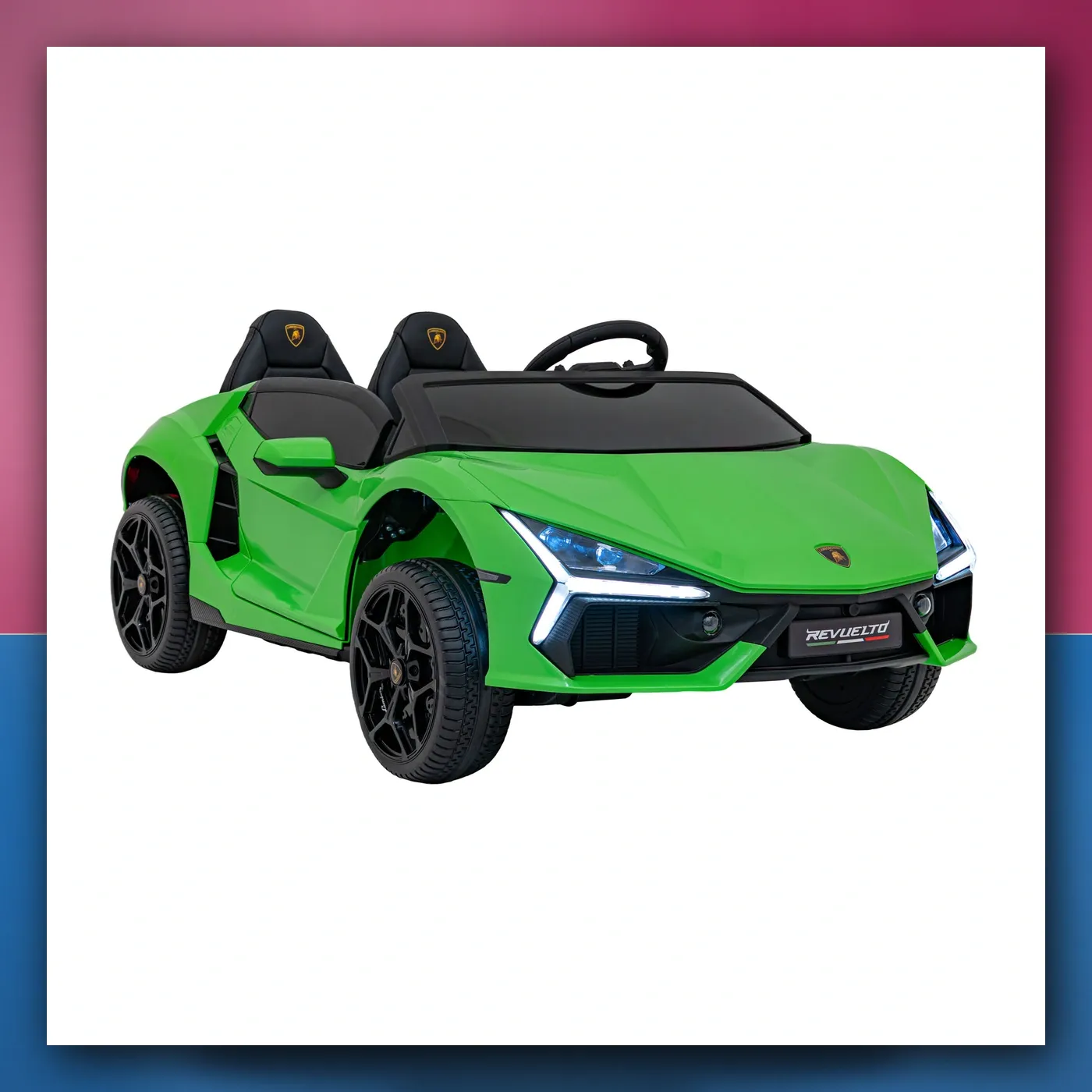 Auto na akumulator Lamborghini Revuelto XL zeleni - slika 1