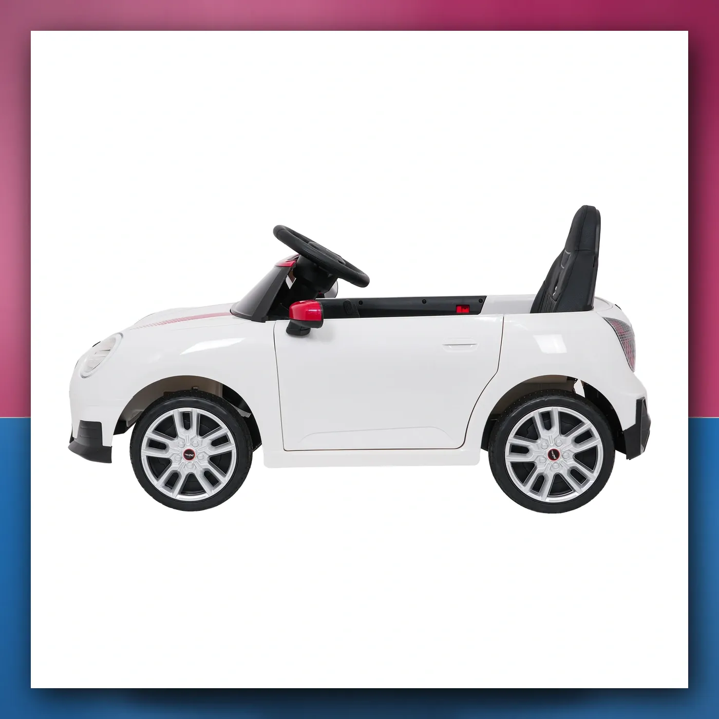 Auto na akumulator Mini Cooper bijeli - slika 1