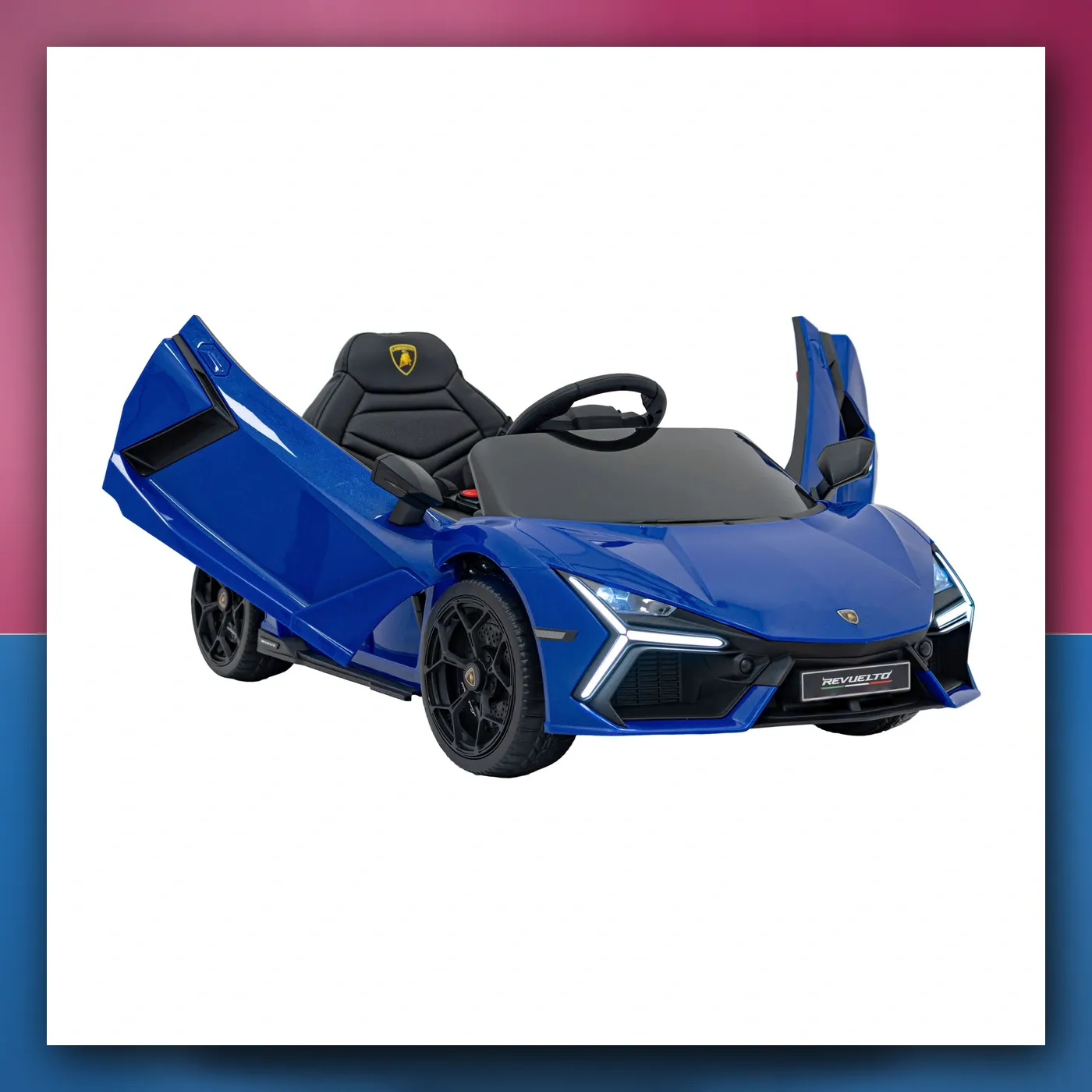 Auto na akumulator Lamborghini Revuelto plavi - slika 1