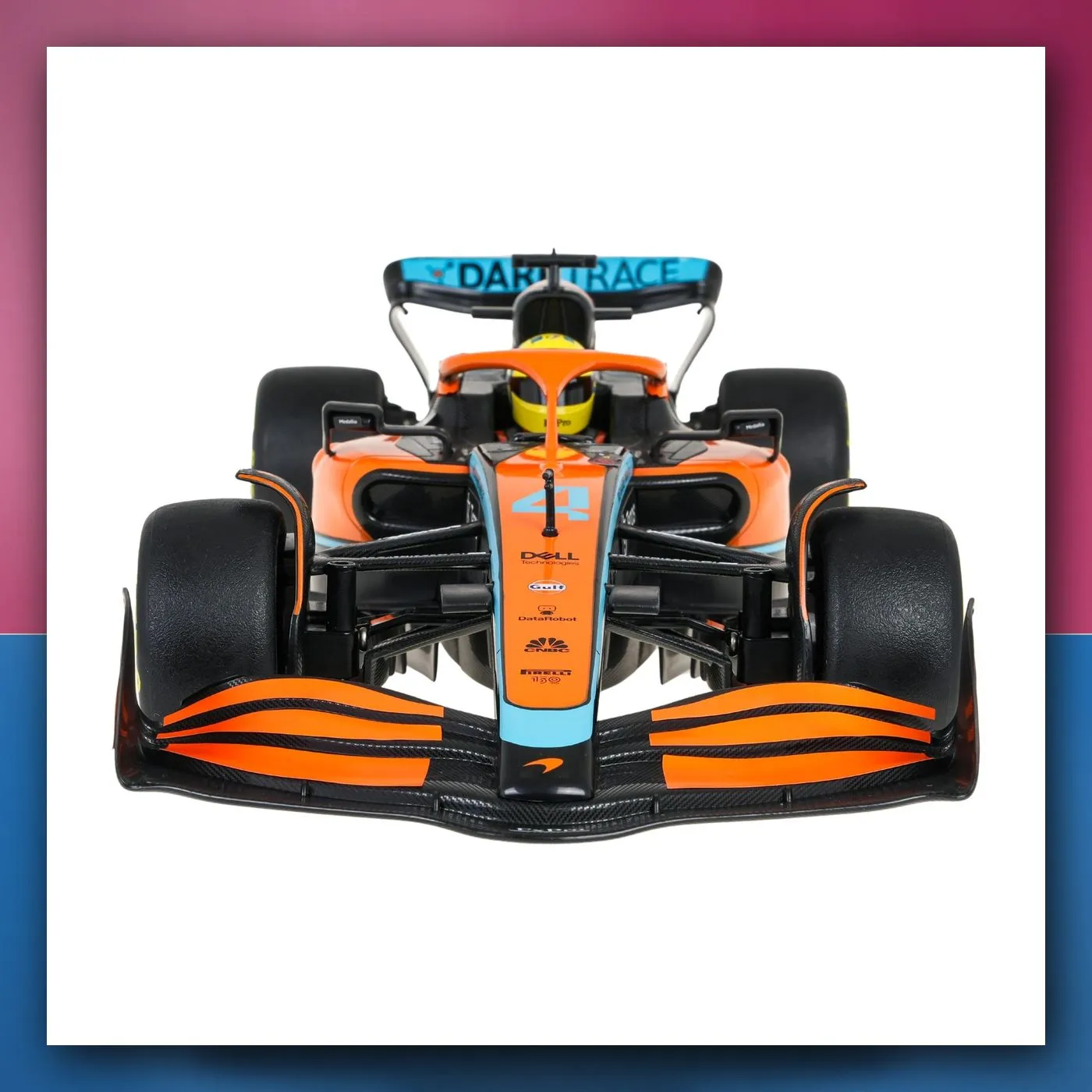 Bolid na daljinsko upravljanje McLaren F1 MCL36 1:12 narančasti RASTAR