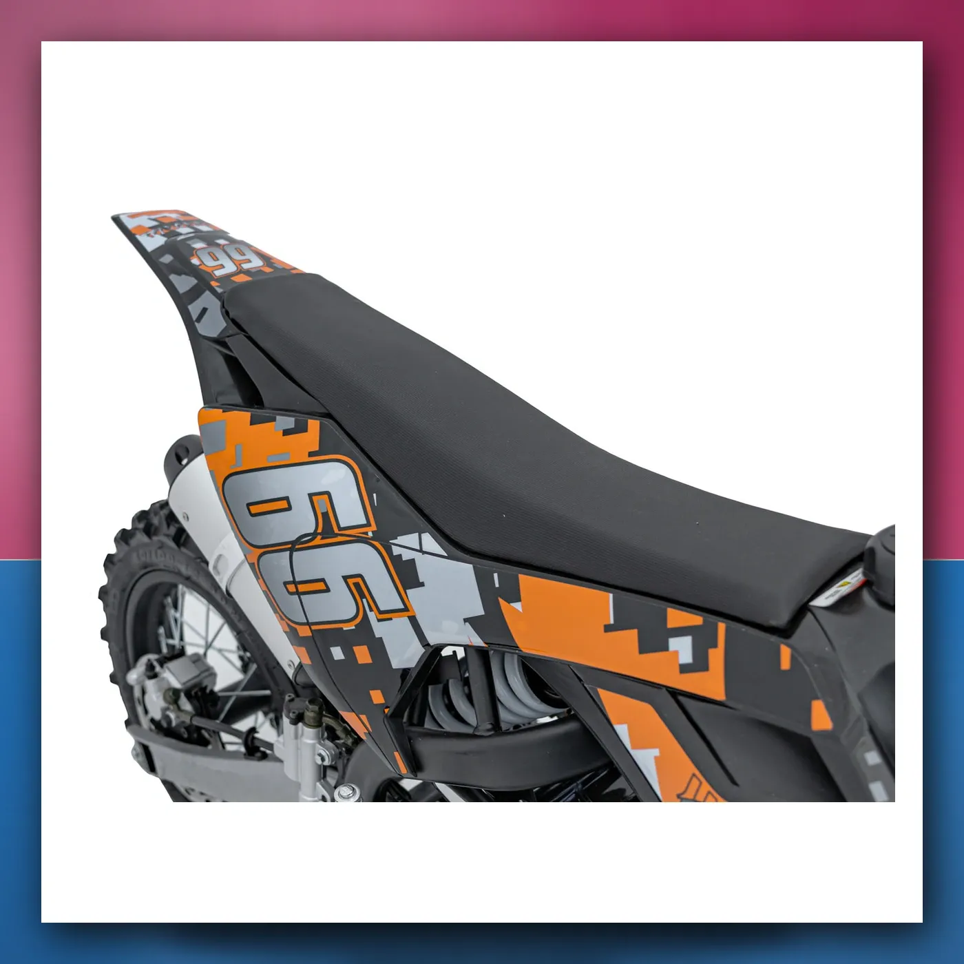 Motor na akumulator Motorni 110CM IMMORTAL narančasti Križ - slika 1
