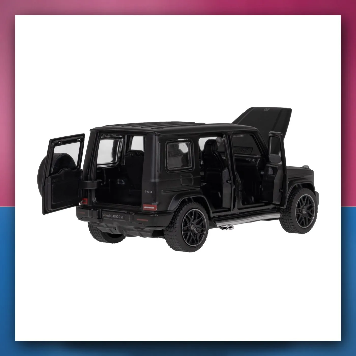 Mercedes-AMG G 63 crni RASTAR 1:32 metalni model