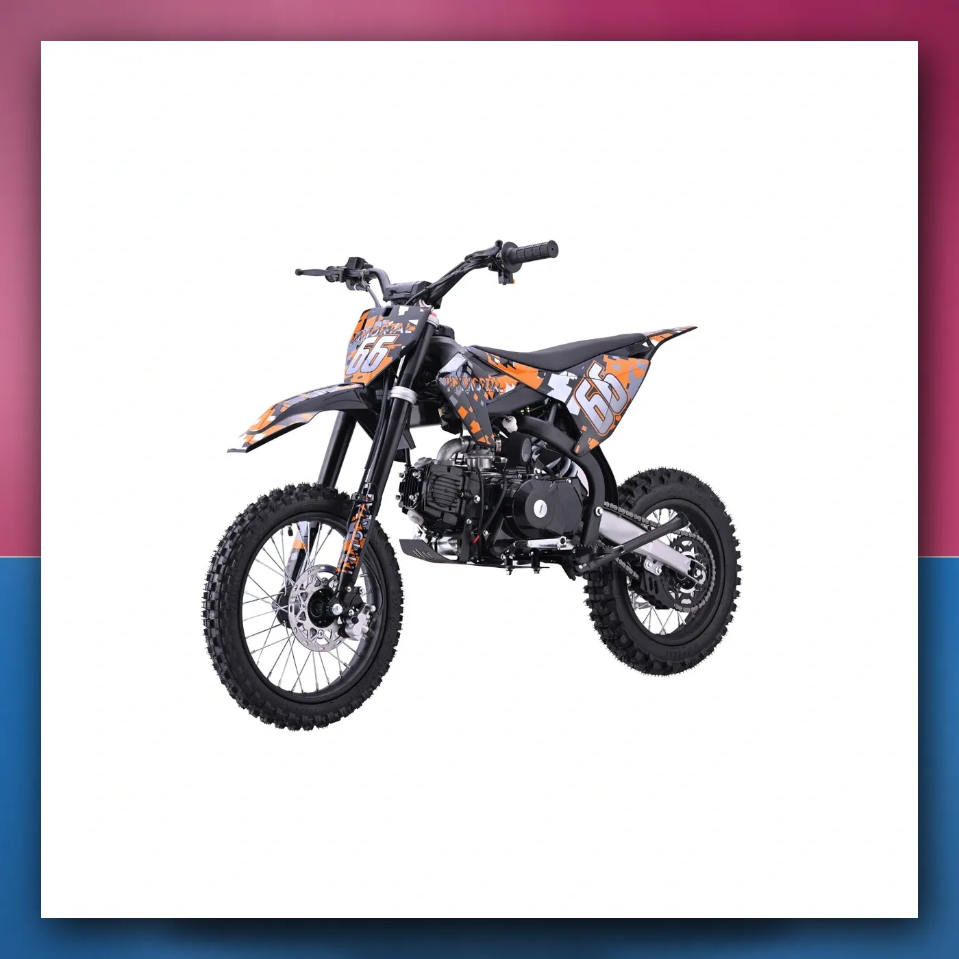 Motor na akumulator Motorni 110CM IMMORTAL narančasti Križ - slika 1