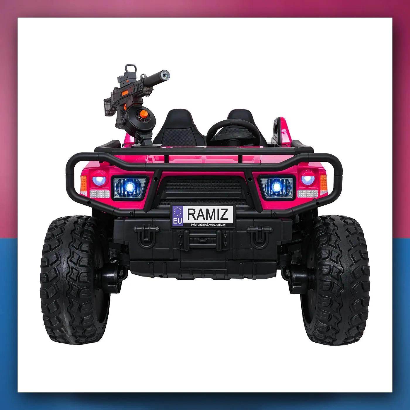 Buggy na akumulator PROSPECTOR 4×4 STRONG ružičasti