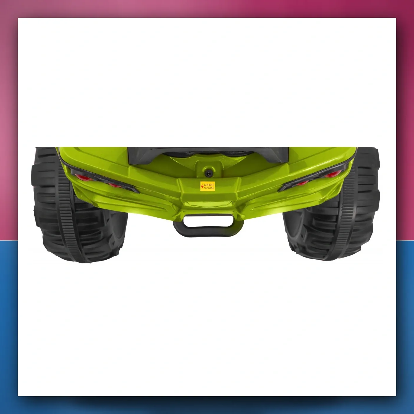 Četverocikl ATV 2. 4GHz na akumulator za djecu - zeleni + Daljinski upravljač + EVA kotači + Radio + MP3 + Lagani Start - slika 1