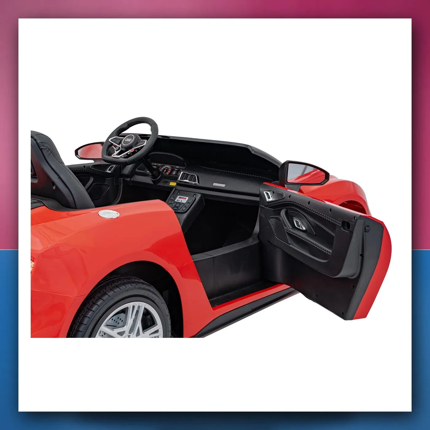 Audi Spyder R8 LIFT na akumulator, crveni