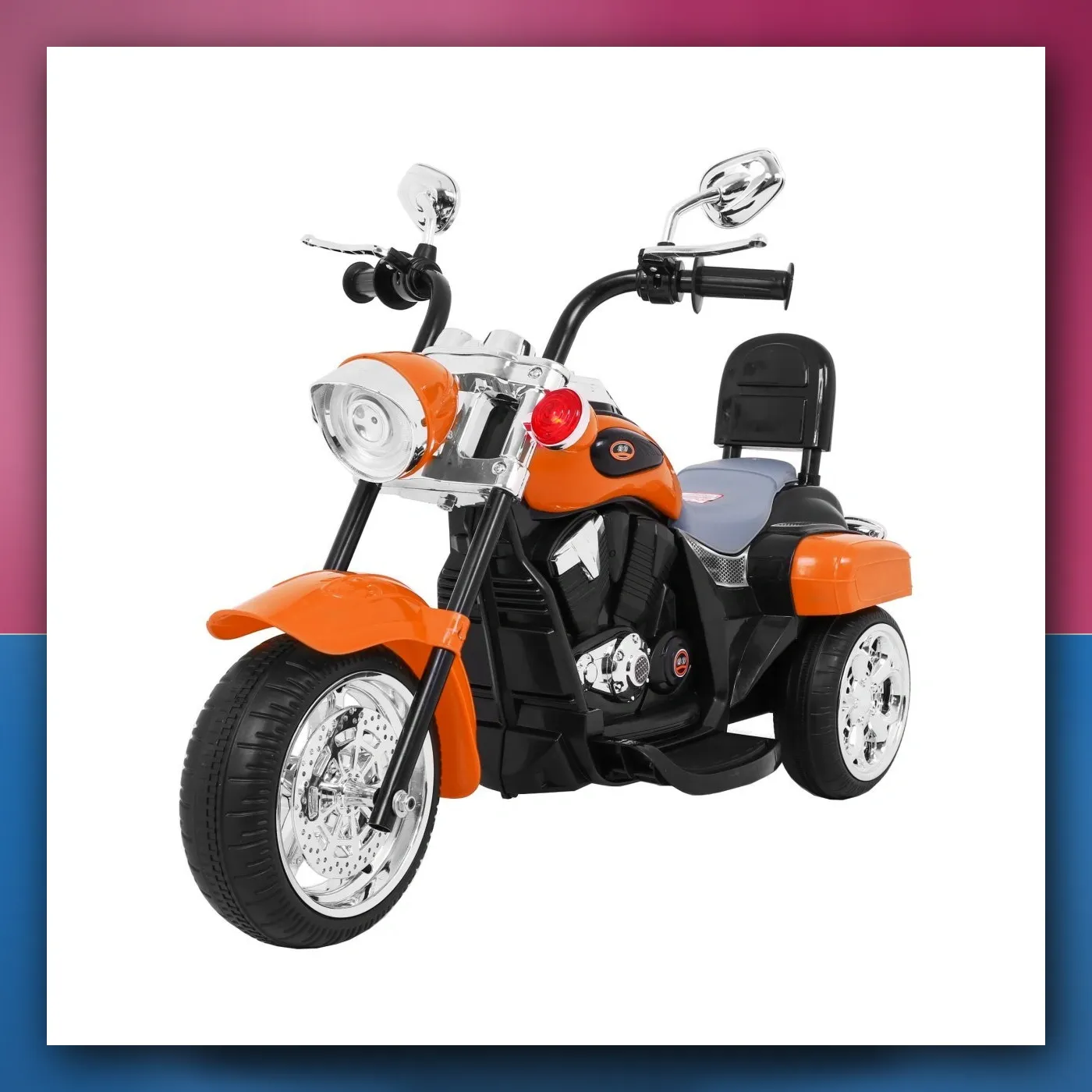 Motorić Sjekira NightBike narančasti - slika 1