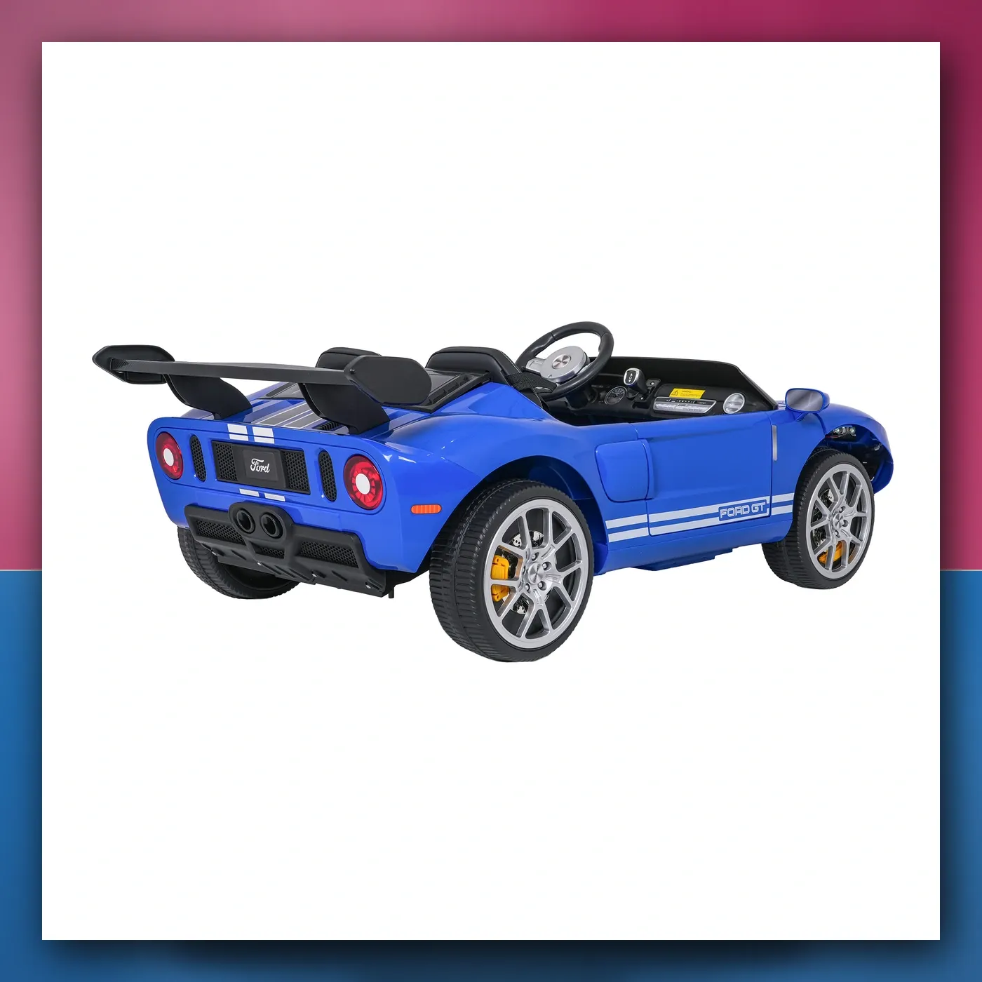 Auto na akumulator Ford GT plavi - slika 1