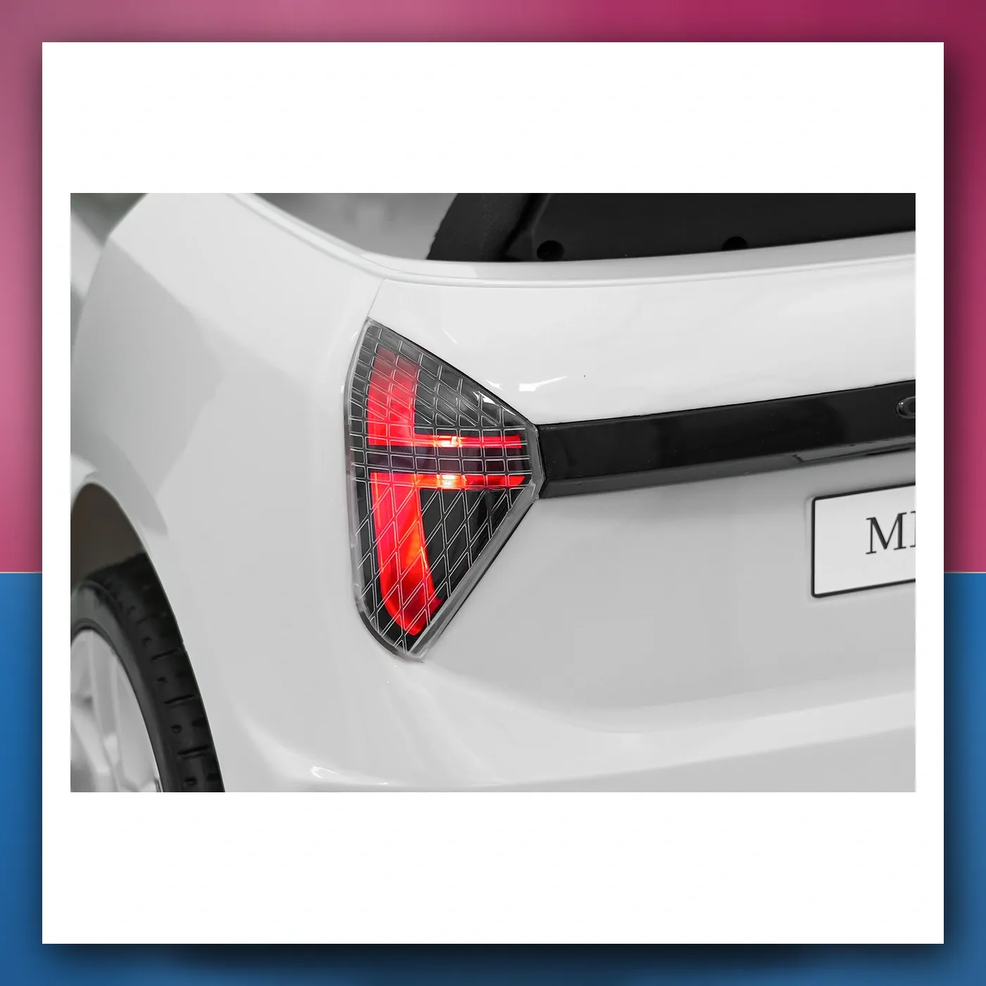 Auto na akumulator Mini Cooper bijeli - slika 1