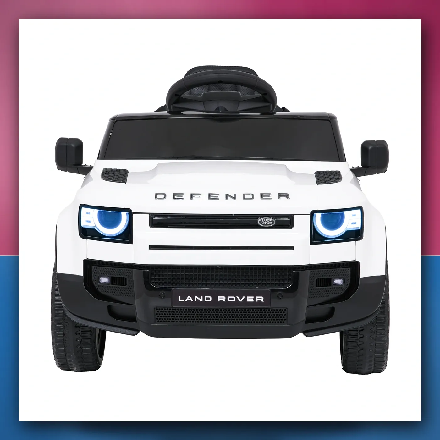 Auto na akumulator Land Rover Defender bijeli