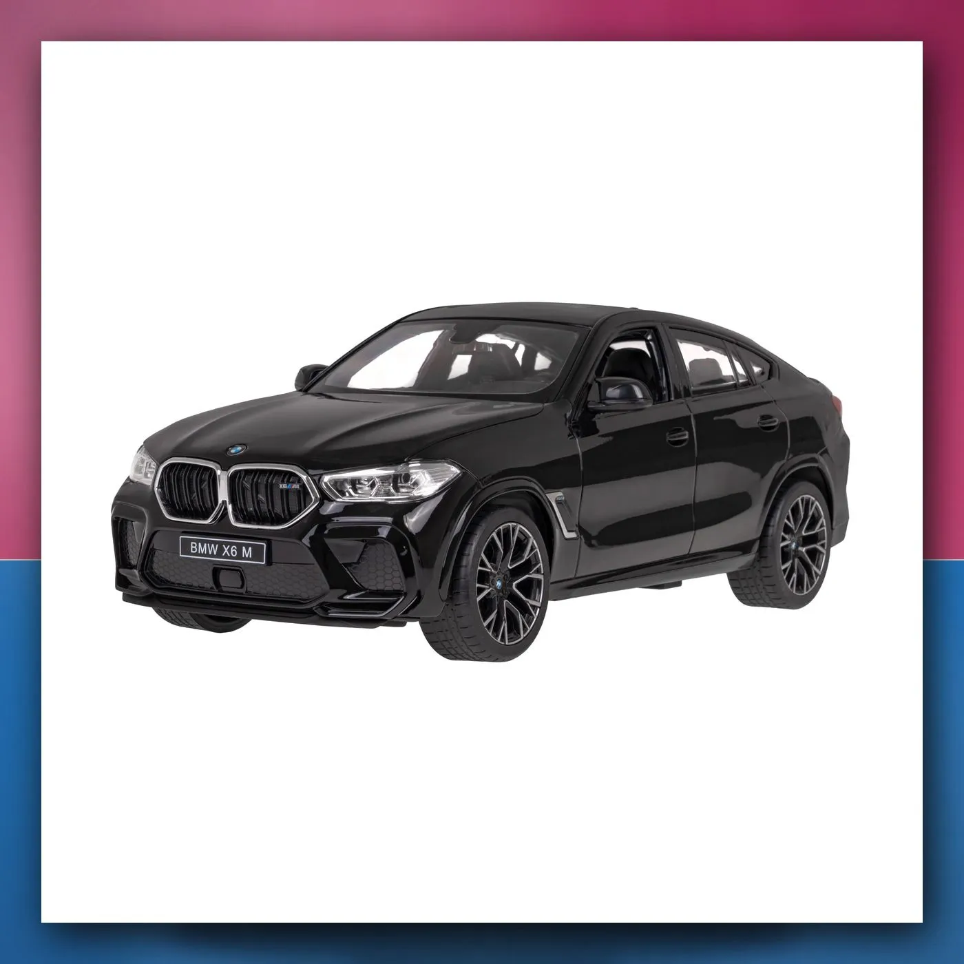 RC BMW X6 M crni RASTAR 1:14 + daljinski upravljač 2,4 GHz
