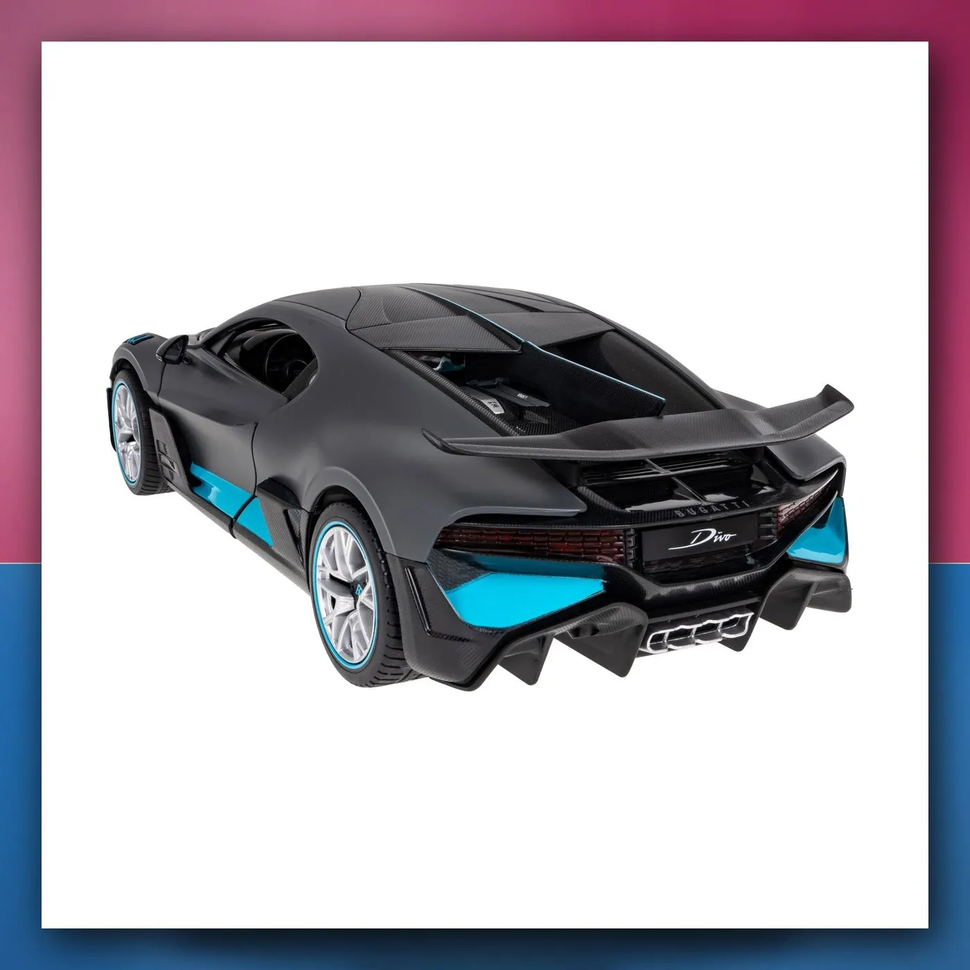 Bugatti Divo srebrni RASTAR model 1:14 autić na daljinsko upravljanje + daljinski upravljač