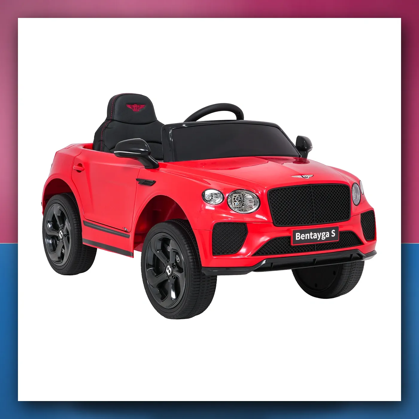 Auto na akumulator Bentley Bentayga S crveni - slika 1