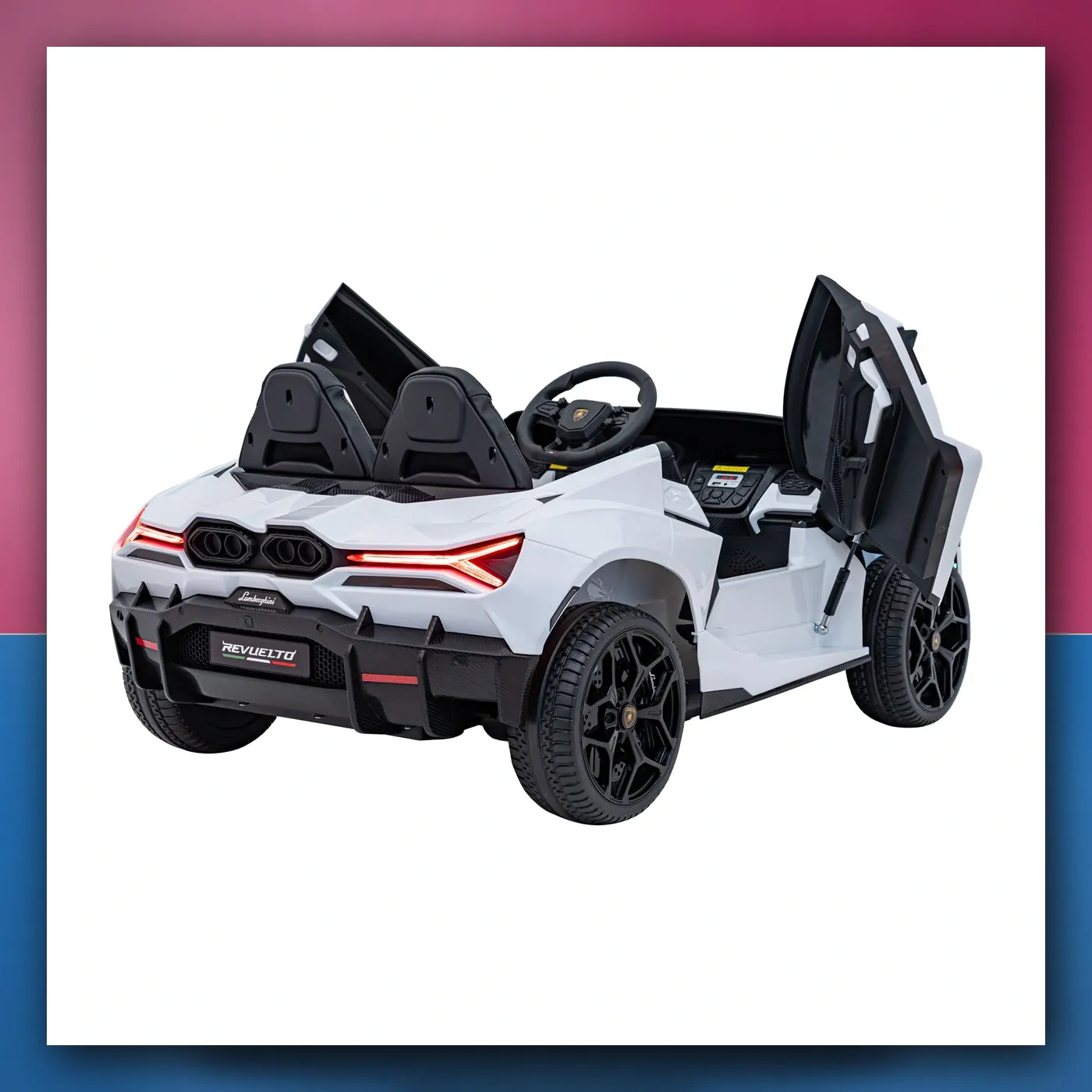Auto na akumulator Lamborghini Revuelto XL bijeli - slika 1