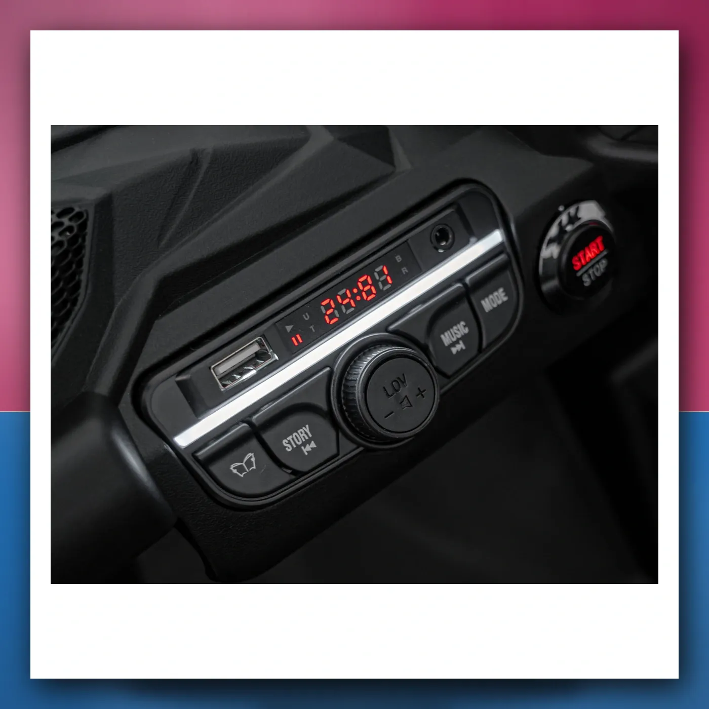 Auto na akumulator ATV CAN - AM Maverick rozi - slika 1