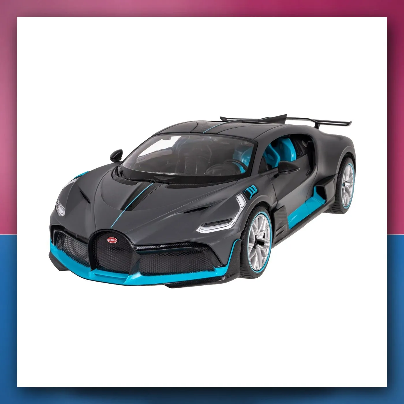 Bugatti Divo srebrni RASTAR model 1:14 autić na daljinsko upravljanje + daljinski upravljač