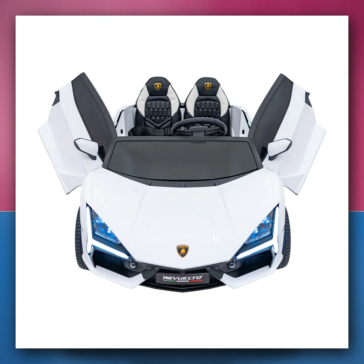 Auto na akumulator Lamborghini Revuelto XL bijeli - slika 1