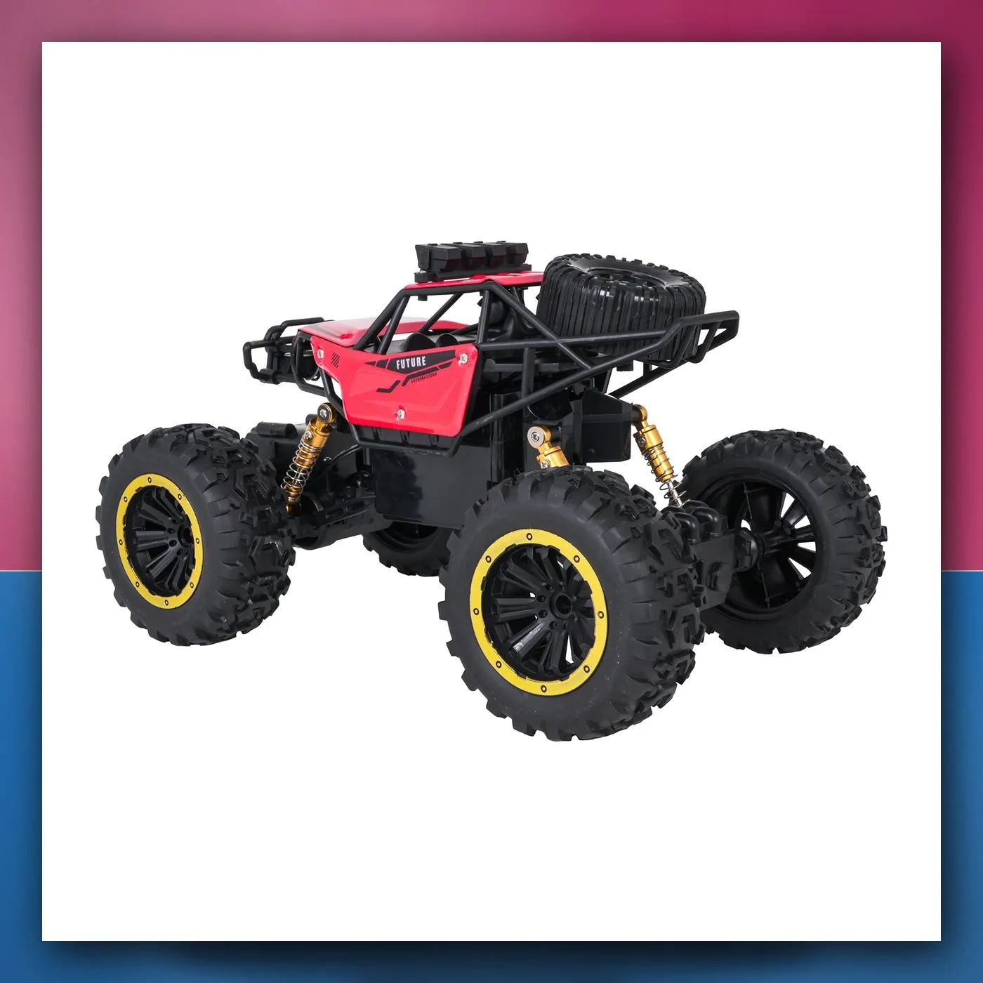 R/C Crawler CLIMB POWER 1:18 crveni