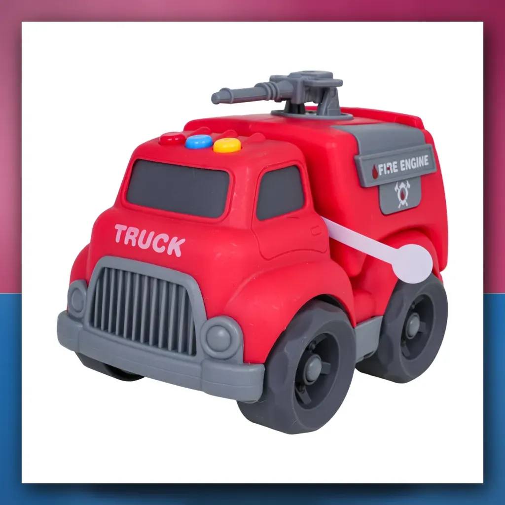 Auto na akumulator Vatrogasci s Funkcijom svjetala i zvuka - slika 2