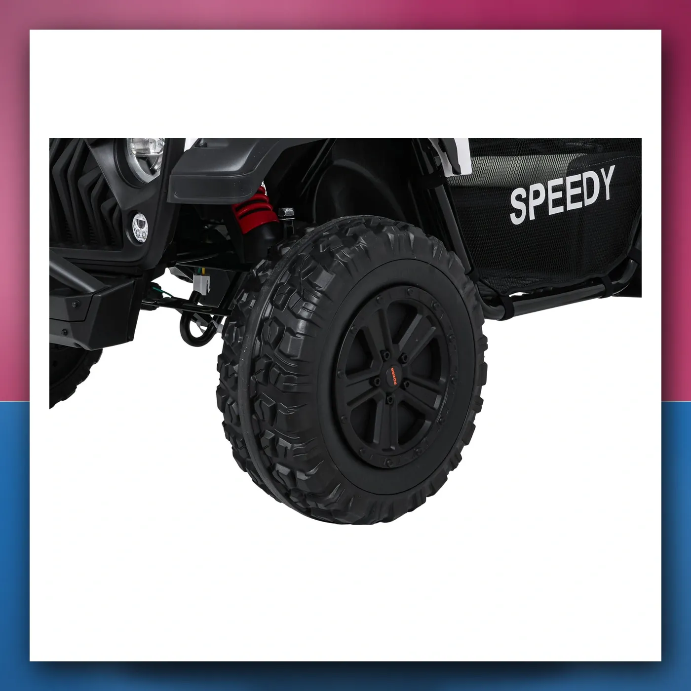 Auto na akumulator Terenski PASSION 4x4 bijeli - slika 1