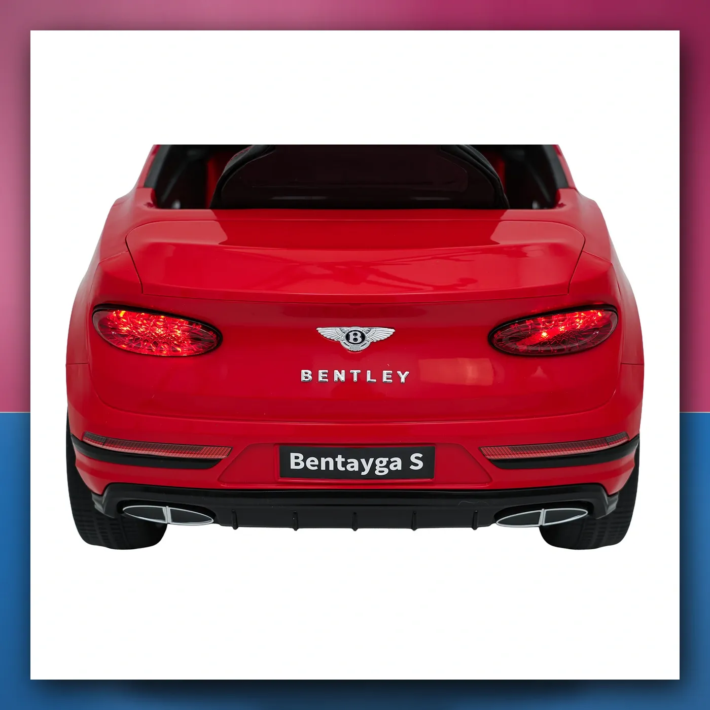 Auto na akumulator Bentley Bentayga S crveni - slika 1