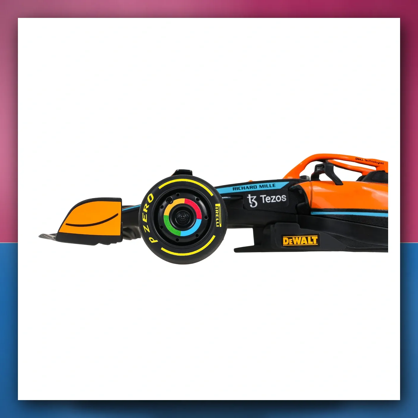 Metalni automobil McLaren F1 MCL36 1:24 narančasti RASTAR