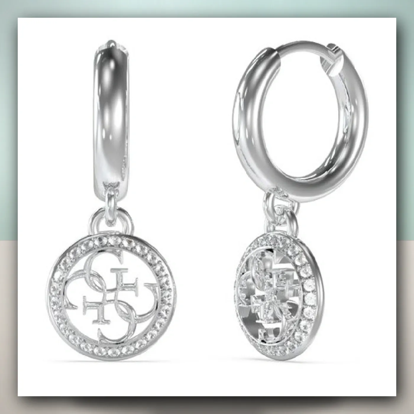 Naušnice Guess JUBE02135JWRHT/U