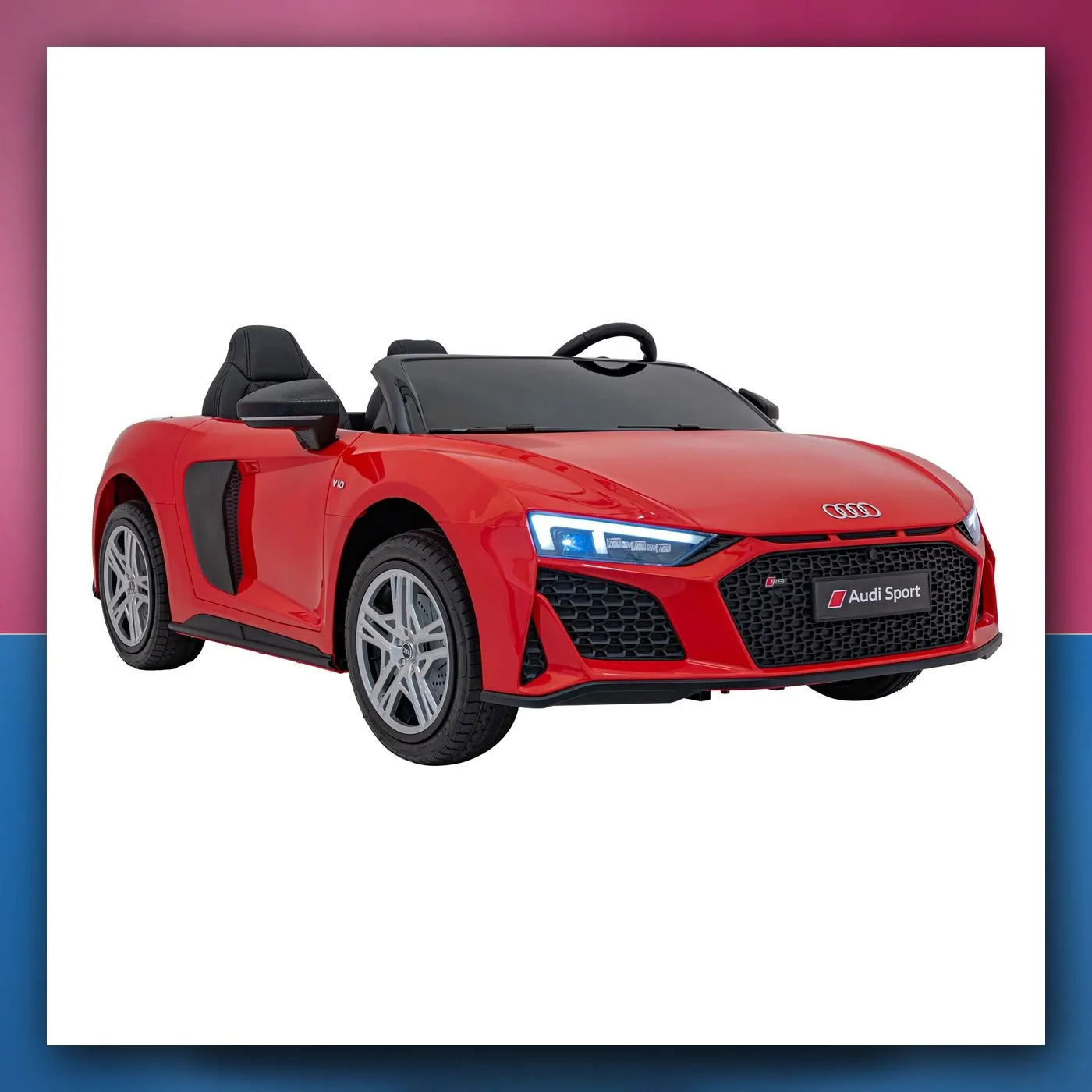 Audi Spyder R8 LIFT na akumulator, crveni