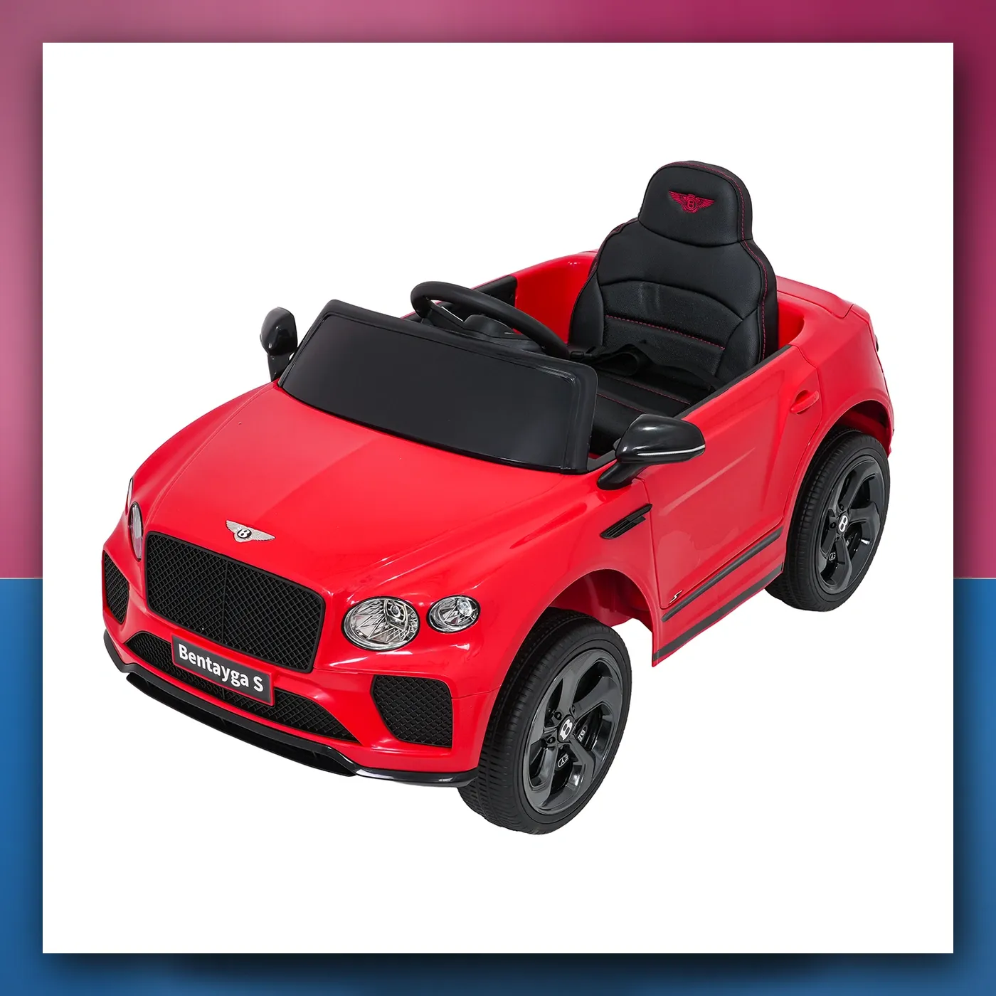Auto na akumulator Bentley Bentayga S crveni - slika 1