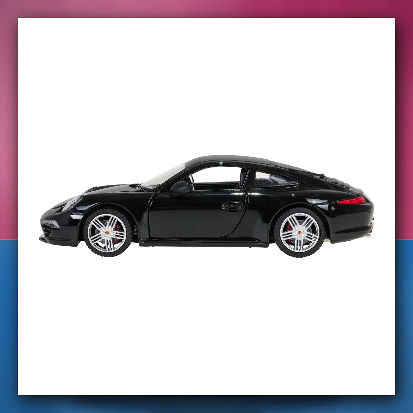 Metalni automobil Porsche 911 1:24 crni RASTAR