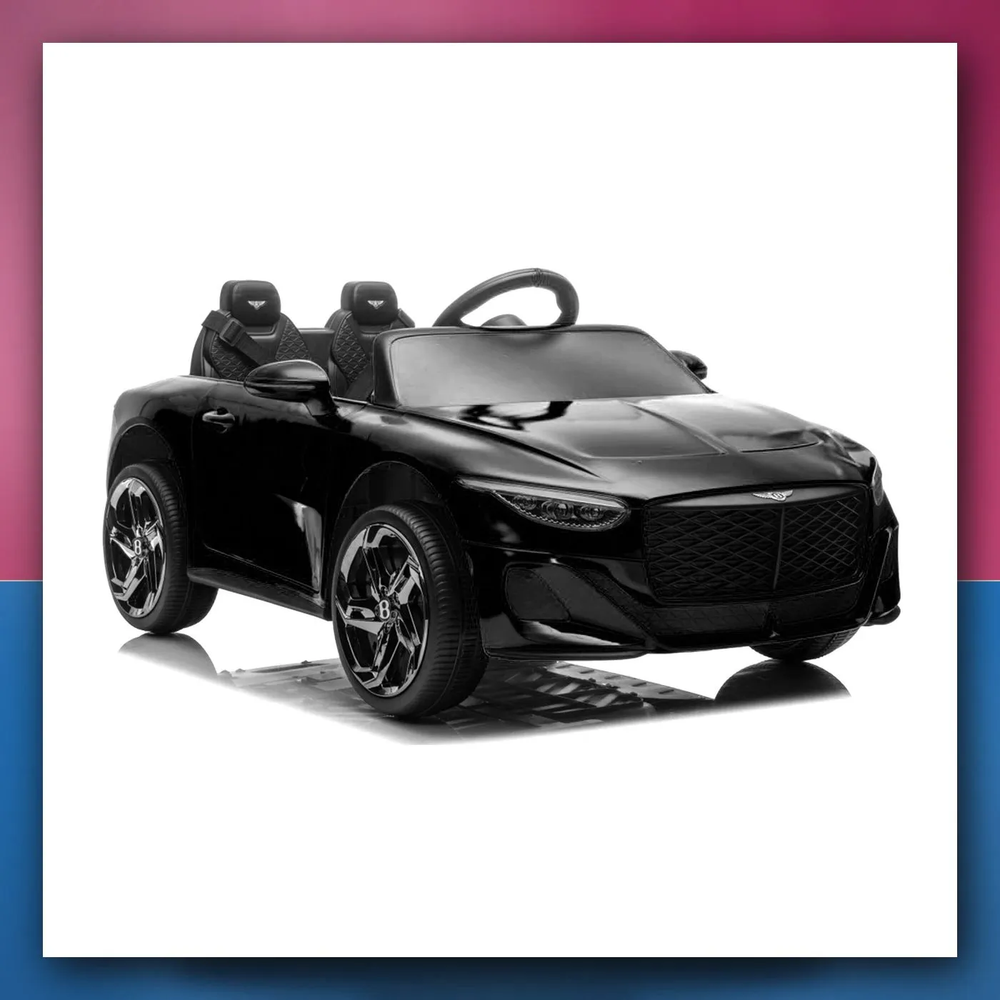 Auto na akumulator Bentley Continental GT crni - slika 1