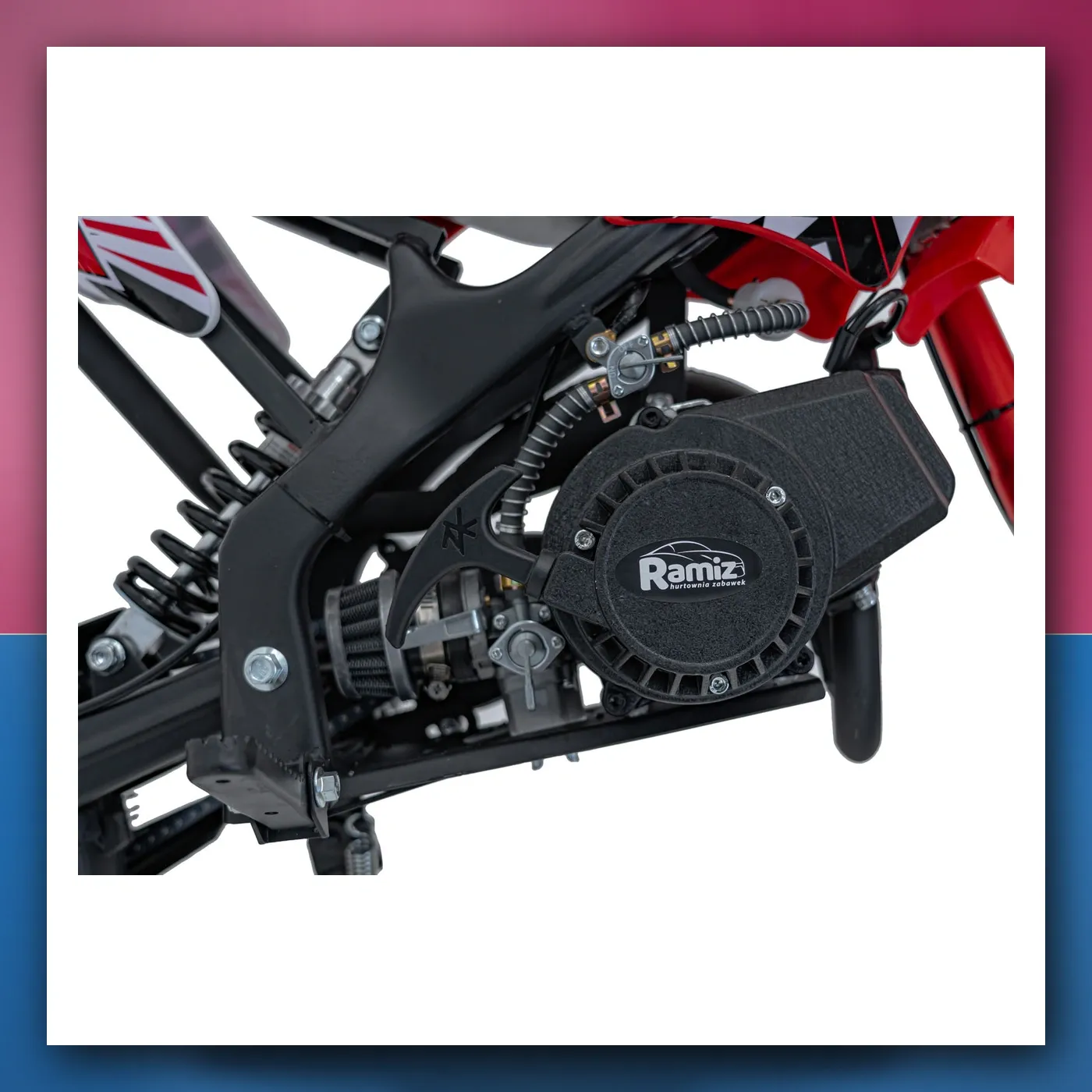 Motor na akumulator Motorni 49CC STORM crveni - slika 1