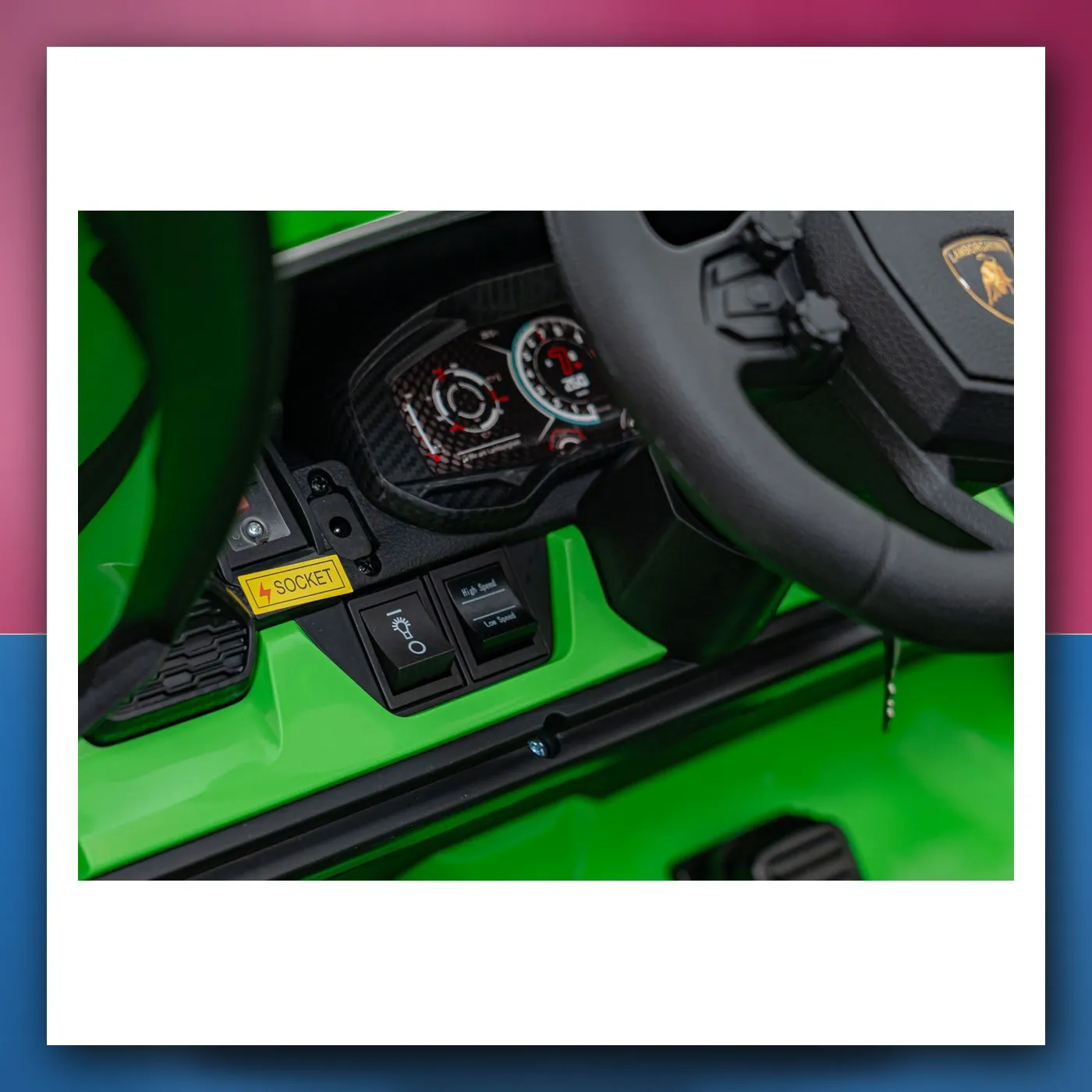 Auto na akumulator Lamborghini Revuelto XL zeleni - slika 1