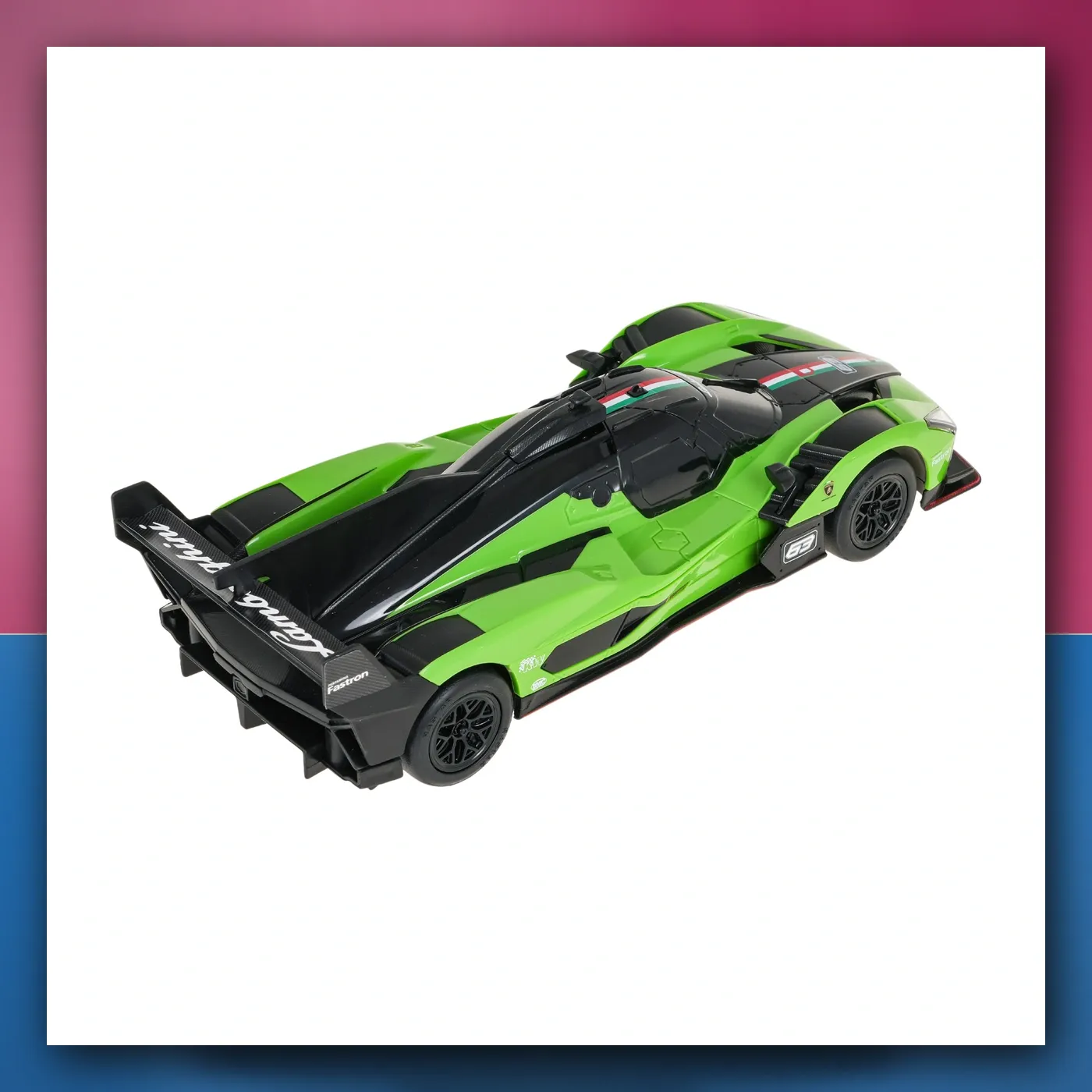 Automobil na daljinsko upravljanje Lamborghini SC63 1:24 zeleni RASTAR
