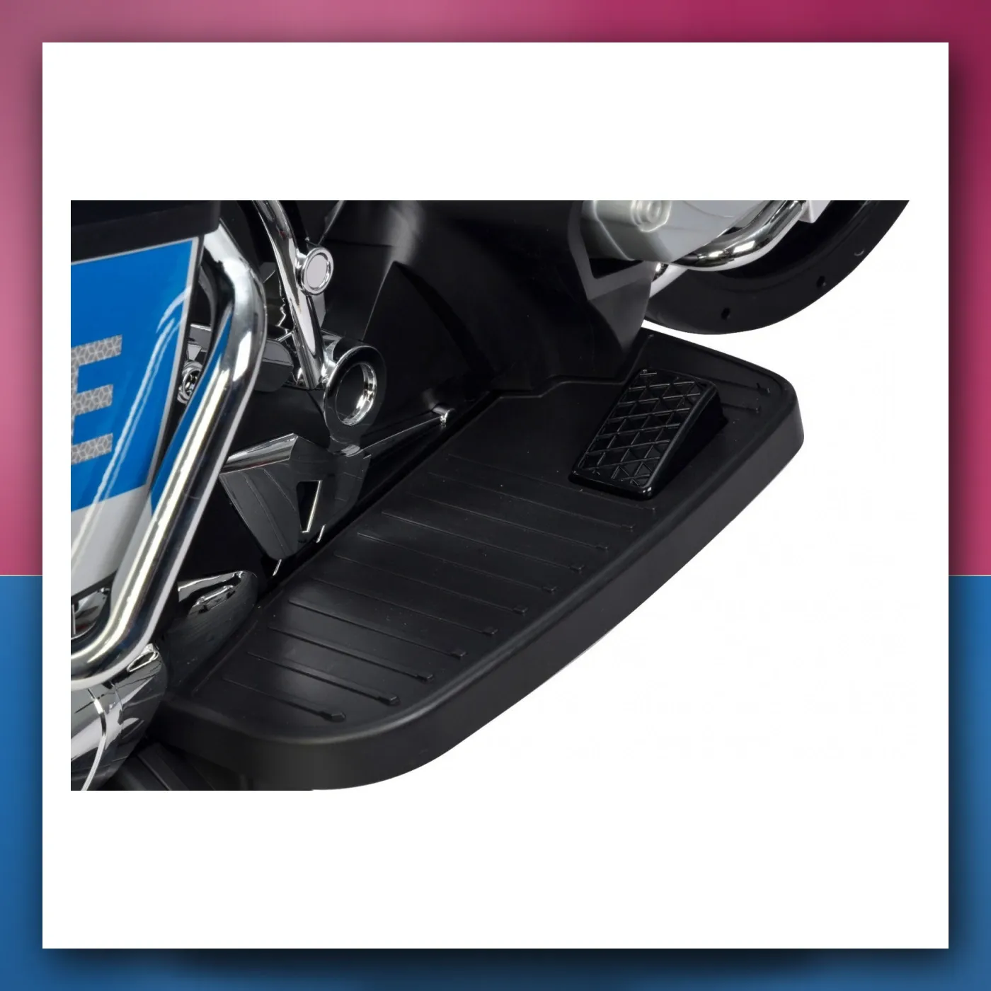 BMW R1200RT Policija Motor električni za djecu + Kotrljajuće pomoćni + Zvukovi + LED + EVA + Lagani Start - slika 1