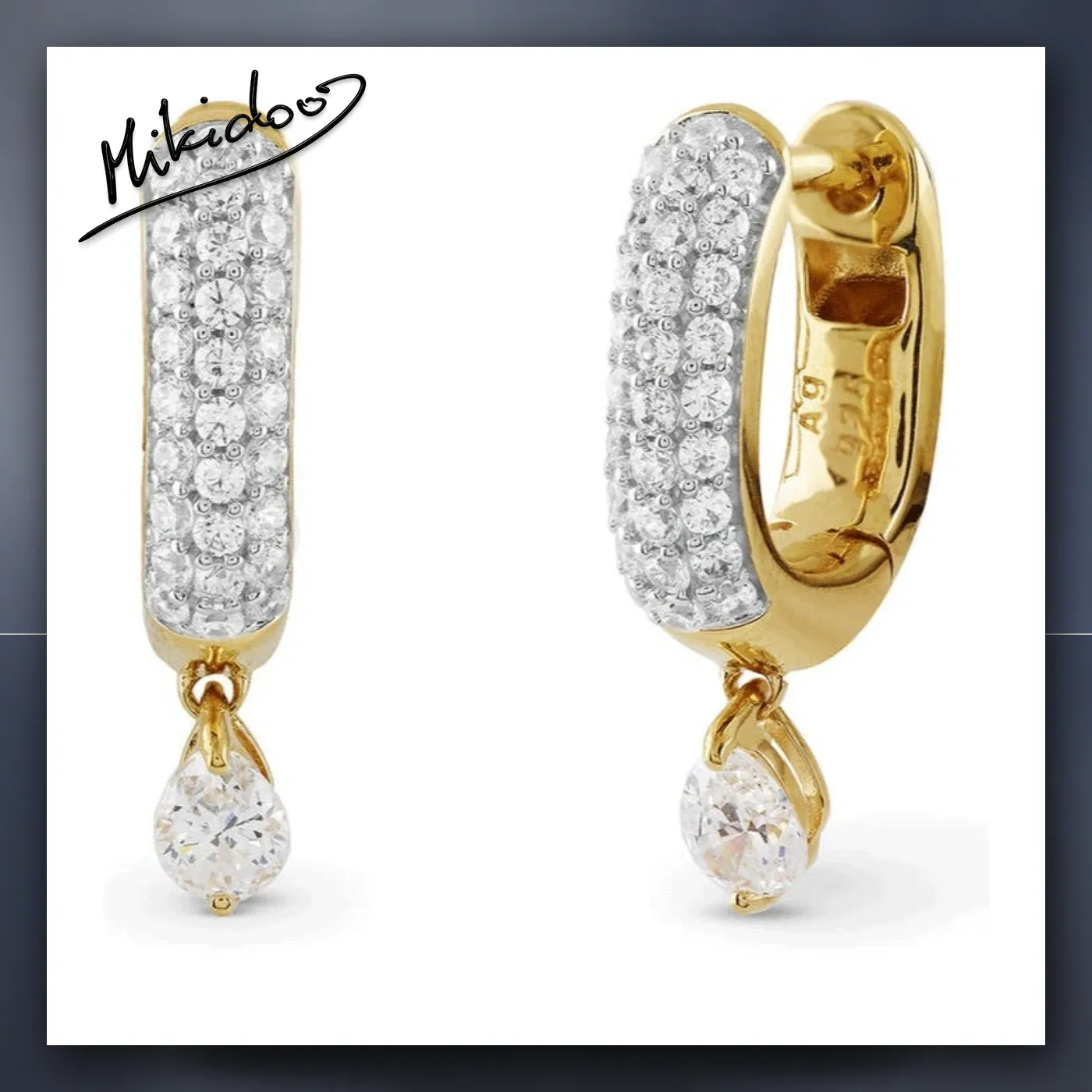 Naušnice Guess JSBE04506JWYGT/U